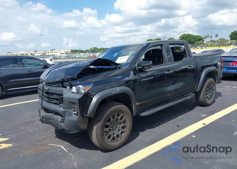 2023 Chevrolet Colorado 4Wd Short Box Trail Boss z USA, uszkodzony, nr VIN 1GCPTEEK6P1197175
